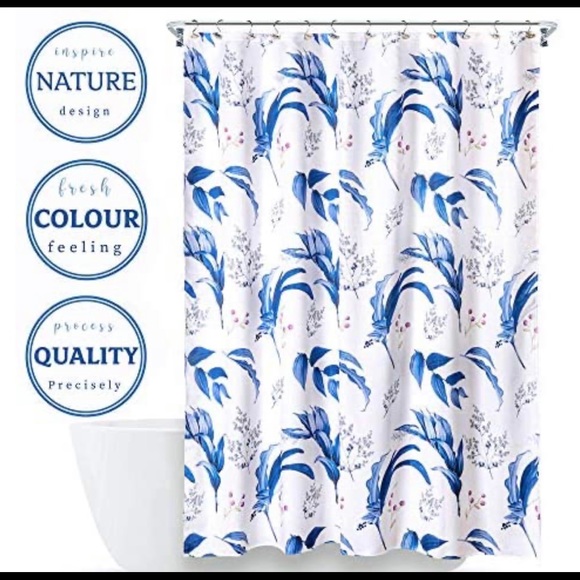 Shower Curtain Set NIB - Picture 3 of 8